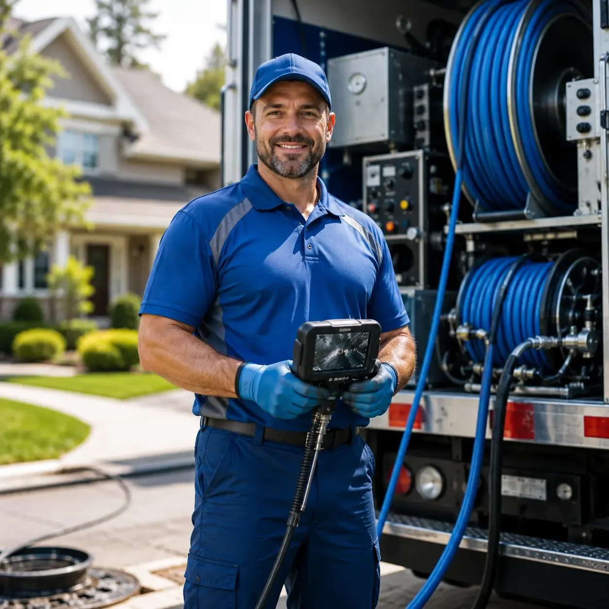 Local outdoor drain cleaning specialists in Grimes, IA